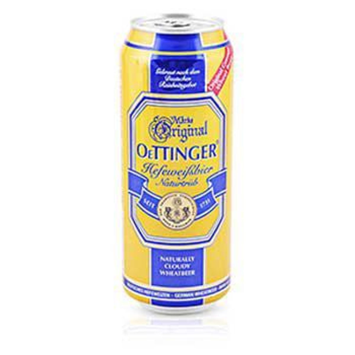  - Cerveza Oettinger Weissbier Naturb Lata 500 mL