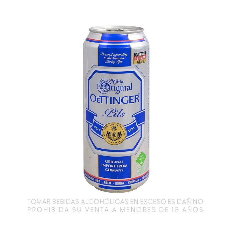  - CERVEZA OETTINGER PILSENER LT X 500ML