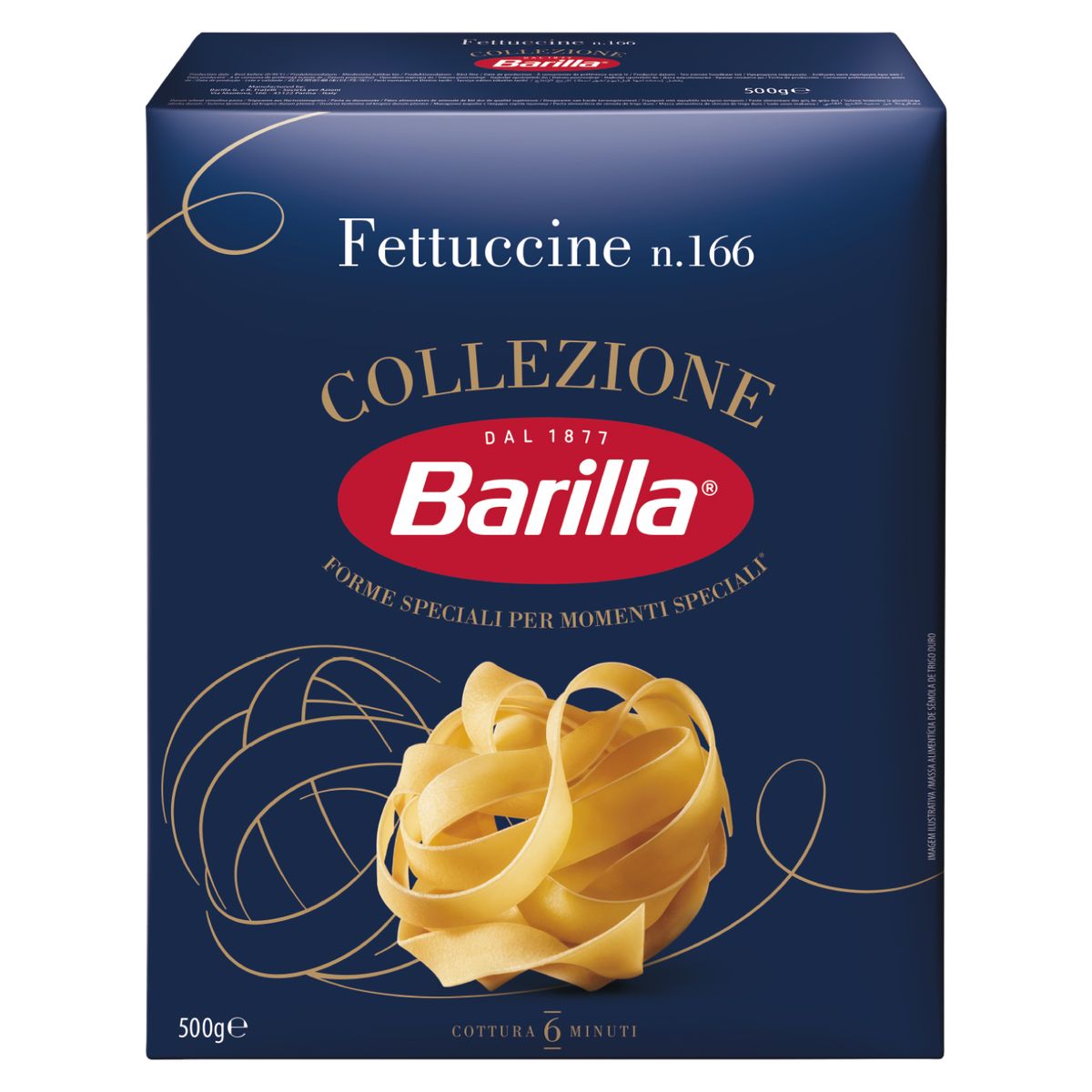 BARILLA - Pasta Fettuccine Barilla Caja 500 g
