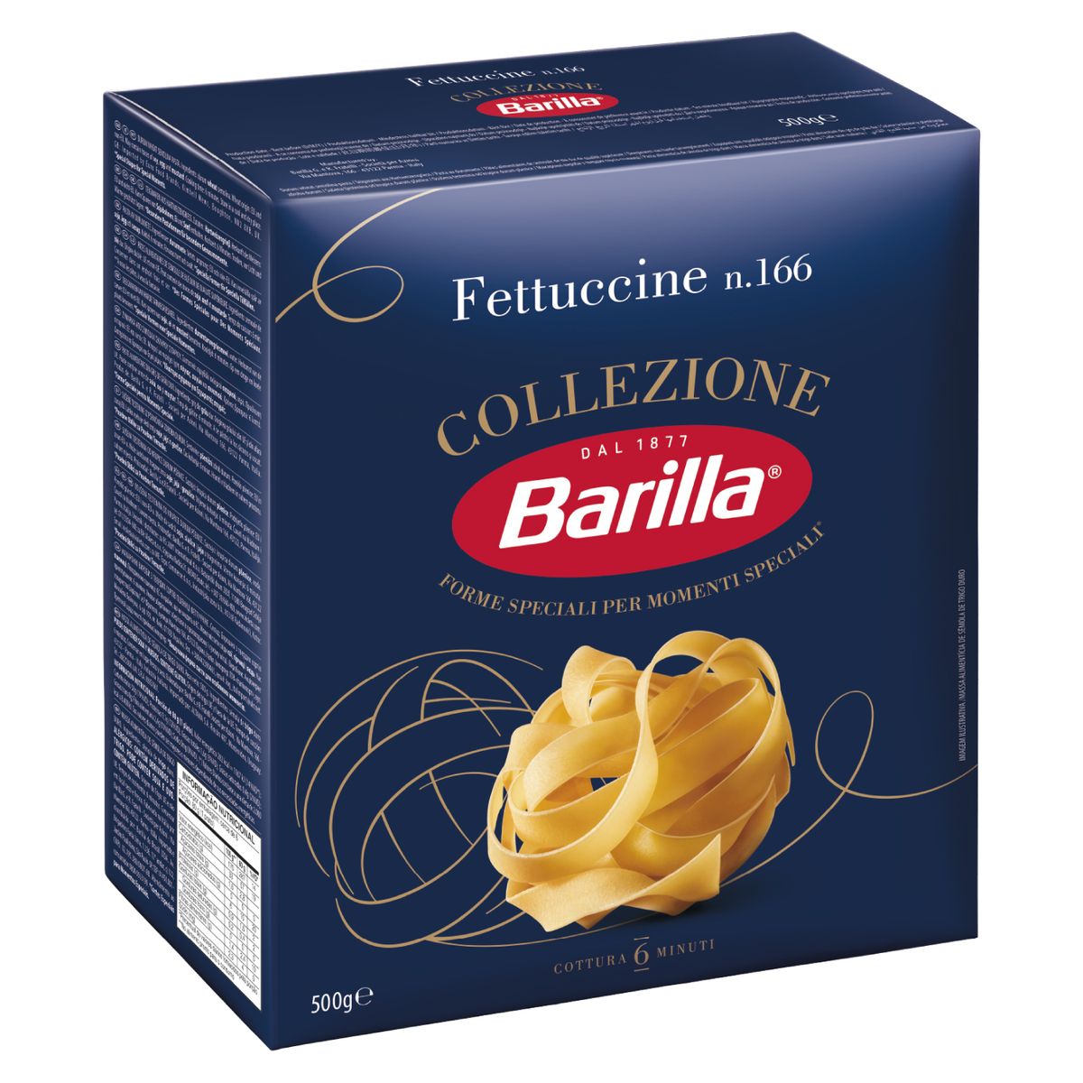 BARILLA - Pasta Fettuccine Barilla Caja 500 g