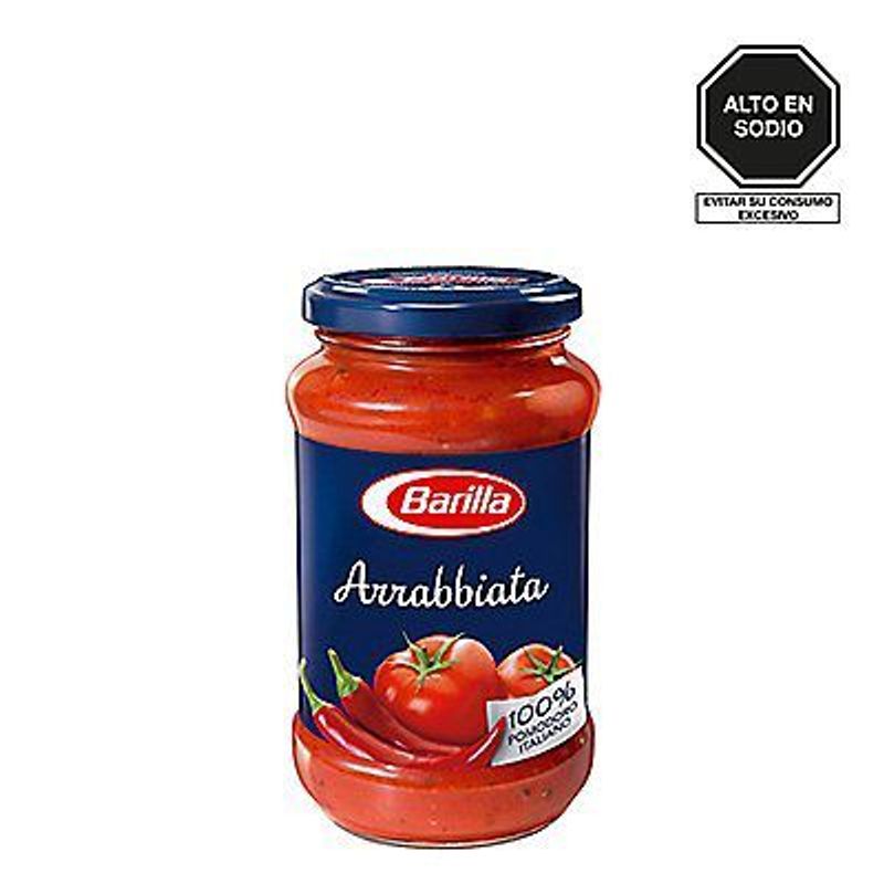 BARILLA - Salsa de Tomate Arrabbiata Barilla Envase 400 g