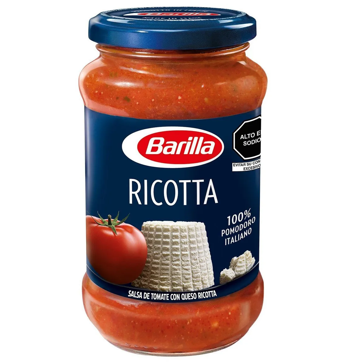 BARILLA - Salsa de Tomate con Ricotta Barilla Envase 400 g