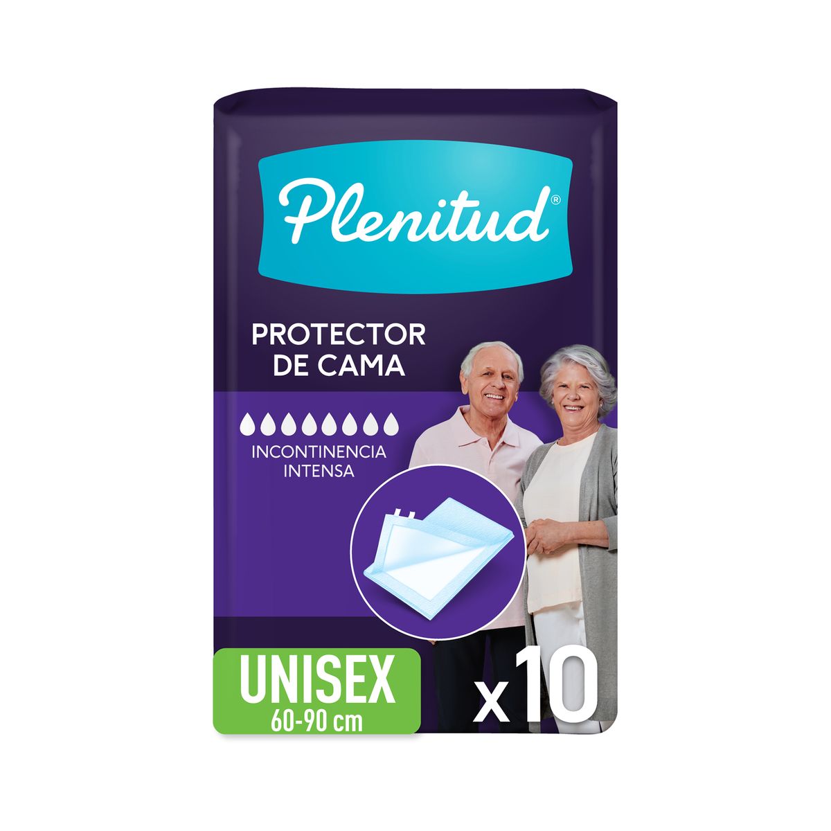 PLENITUD - Protector de Cama Plenitud Protect Empaque 10 Und