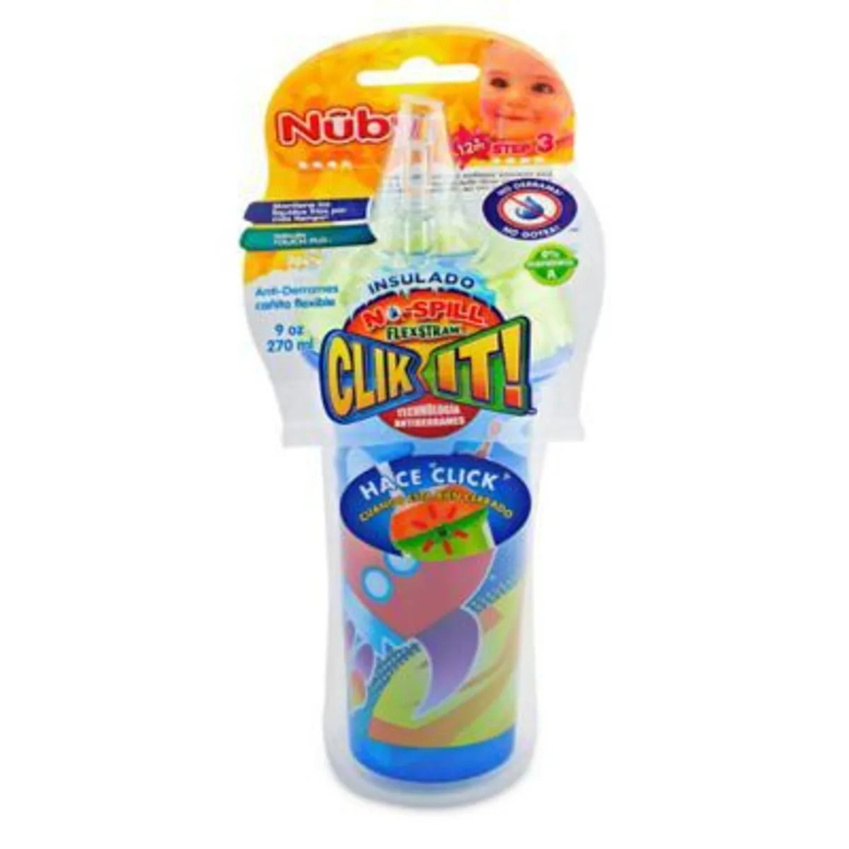 NUBY - Vaso Aislado Clik It Nuby