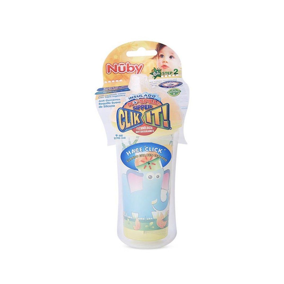 NUBY - Vaso Aislado Clik It Nuby