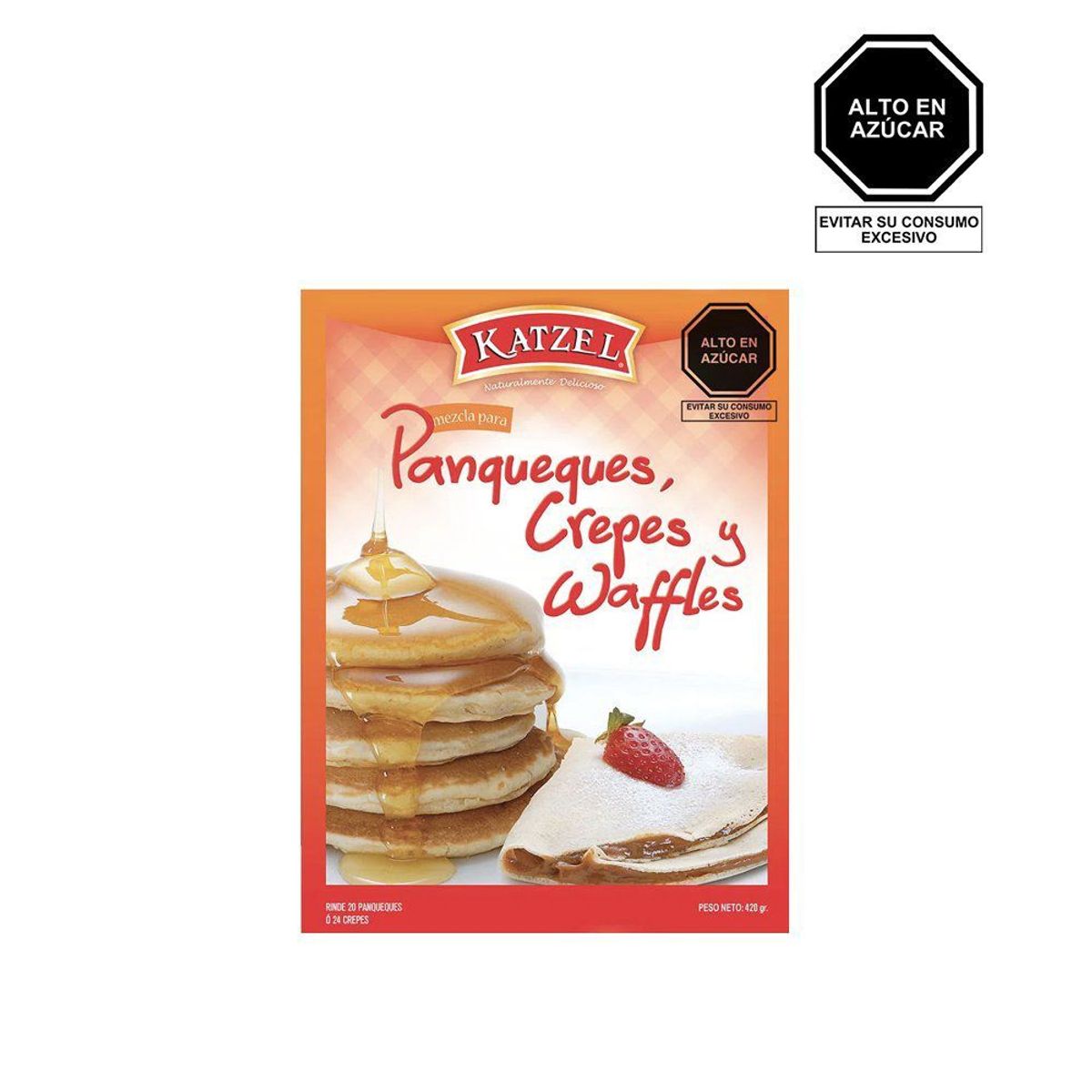 KATZEL - Mezcla para Panqueques Katzel Caja 210 g