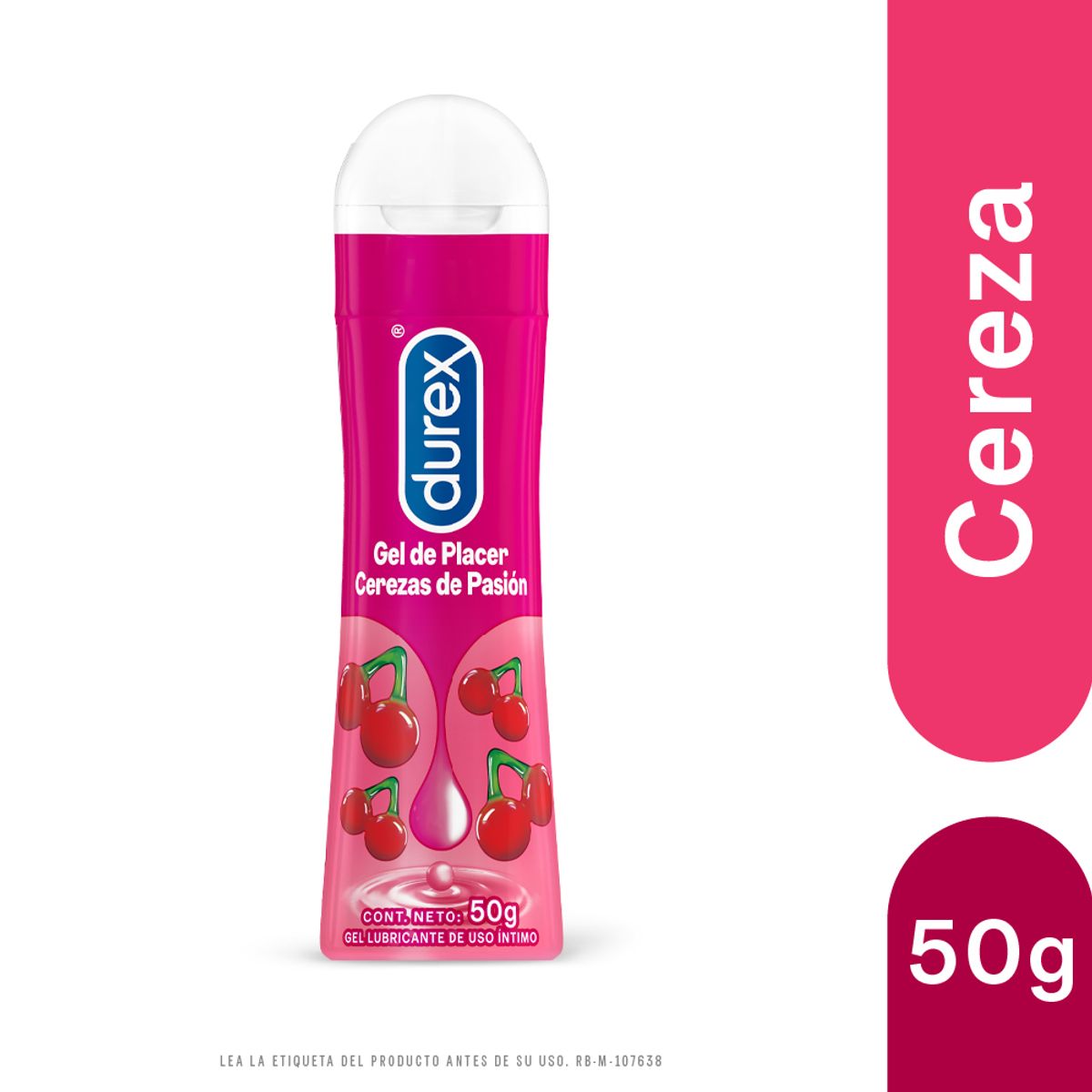 DUREX - Gel Lubricante Íntimo Durex Play Cereza Envase 50 g