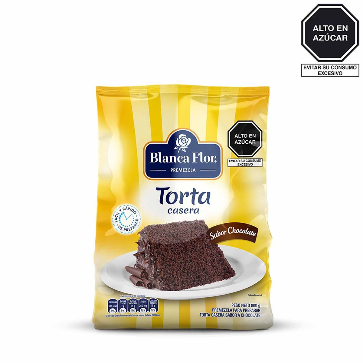 BLANCA FLOR - Premezcla Torta Casera Chocolate Blanca Flor 800 g