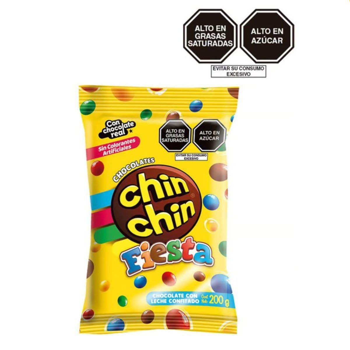 CHIN CHIN - Chocolate Chin Chin Grageas Bolsa 200 g