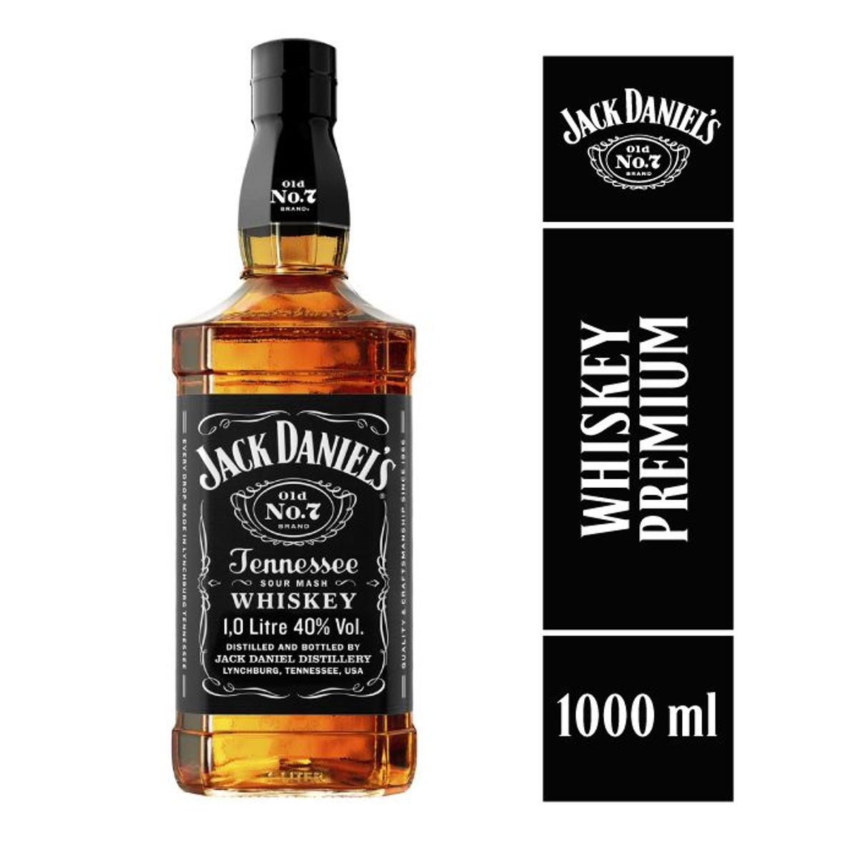 JACK DANIELS - Whisky Jack Daniels Botella 1 L