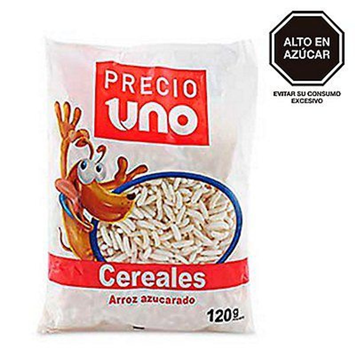 PRECIO UNO - Cereal Arroz Azucarado Precio Uno Bolsa 120 g