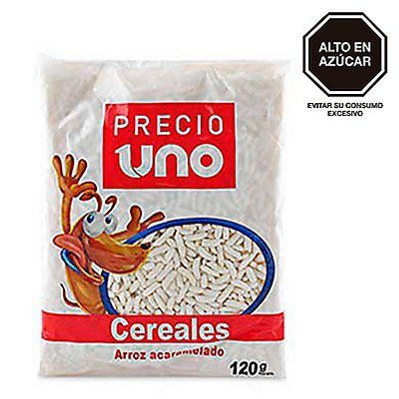 PRECIO UNO - Cereal Arroz Acaramelado Precio Uno Bolsa 120 g