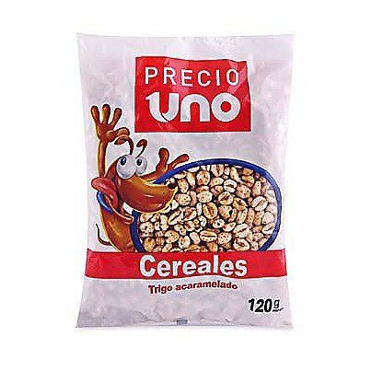 PRECIO UNO - Cereal Trigo Acaramelado Precio Uno Bolsa 120 g
