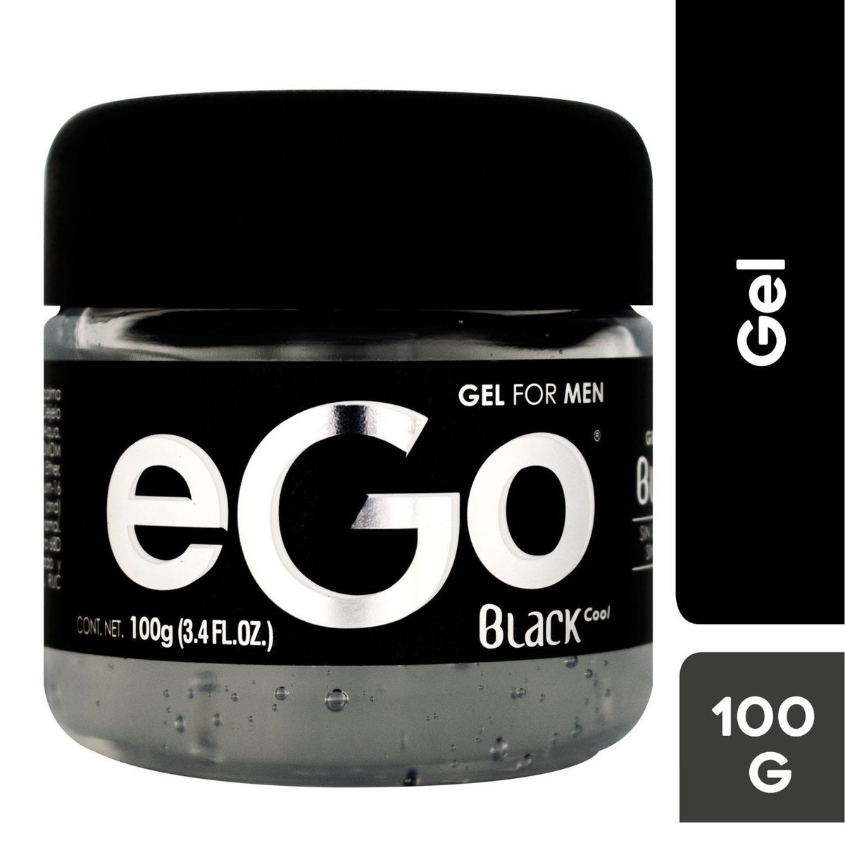 EGO - Gel para Cabello Ego Men Black Cool Envase 100 g