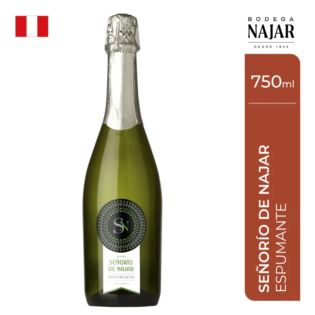 NAJAR - Espumante Najar Señorío de Najar Botella 750 mL