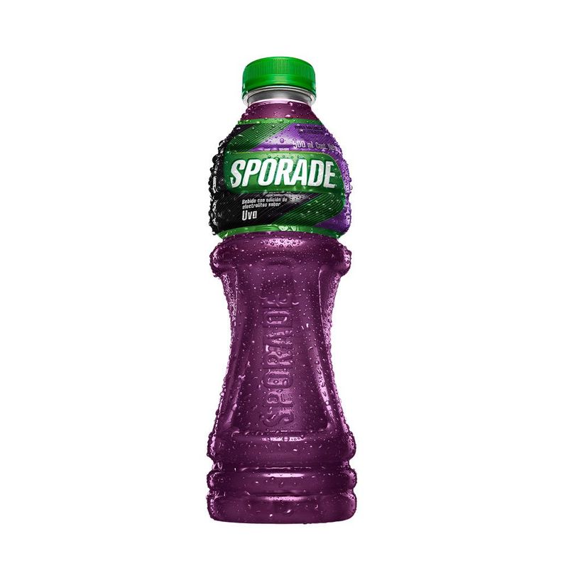 SPORADE - SPORADE UVA TAPA PLANA X 500ML