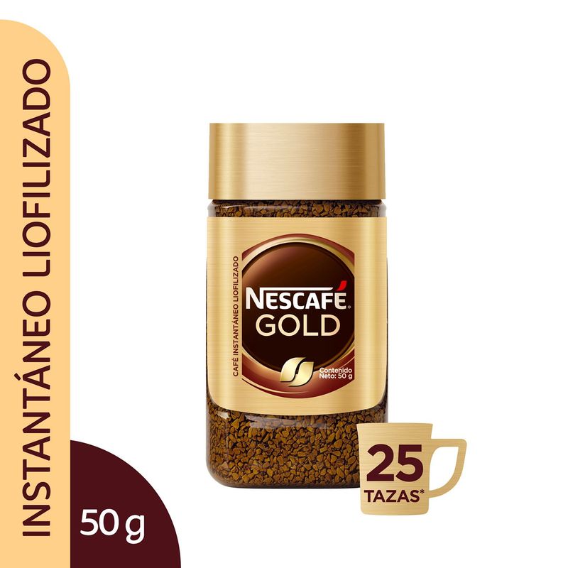NESCAFE - Café Instantáneo Nescafé Gold Blend Envase 50 g