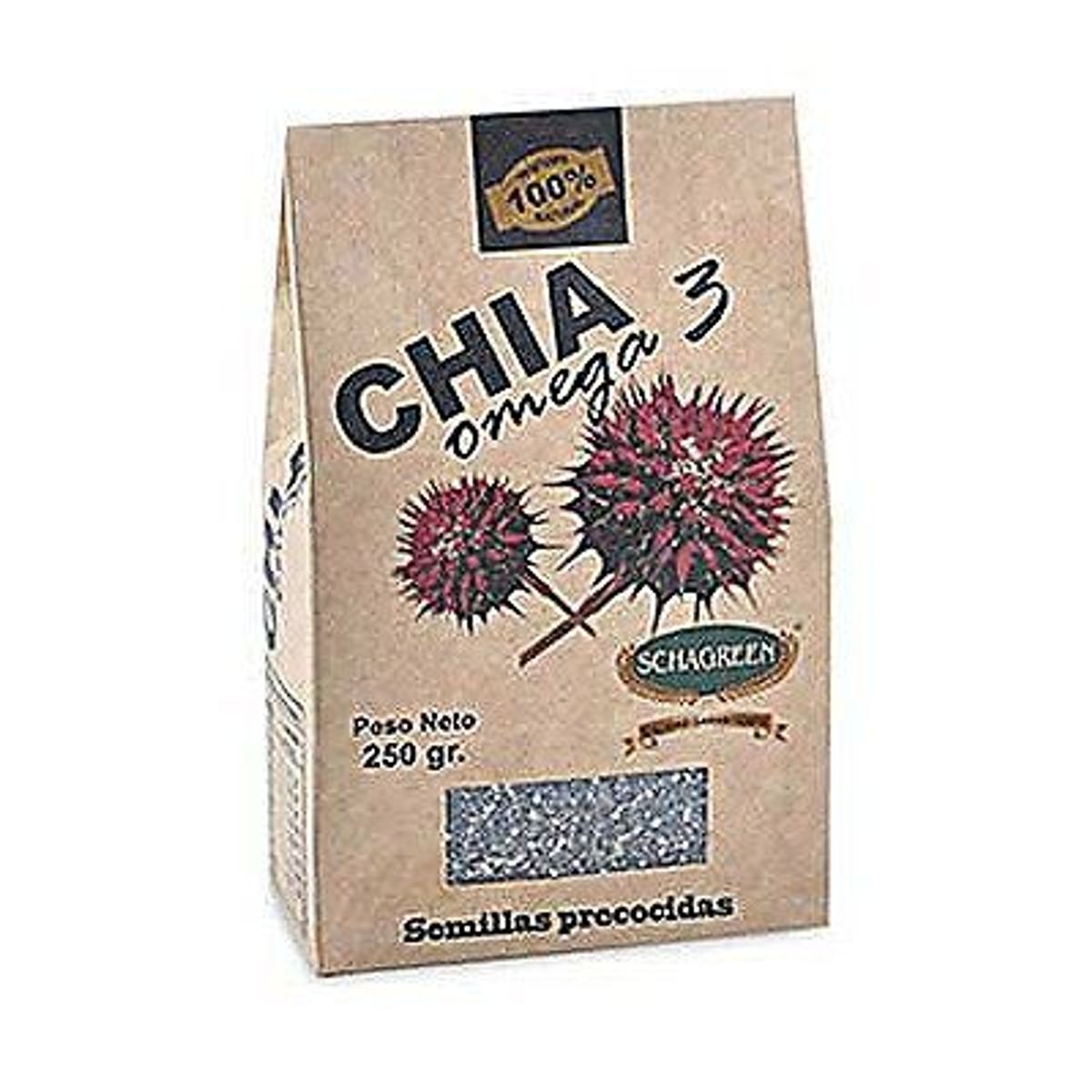 SCHAGREEN - Chía Omega 3 Schagreen Bolsa 250 g