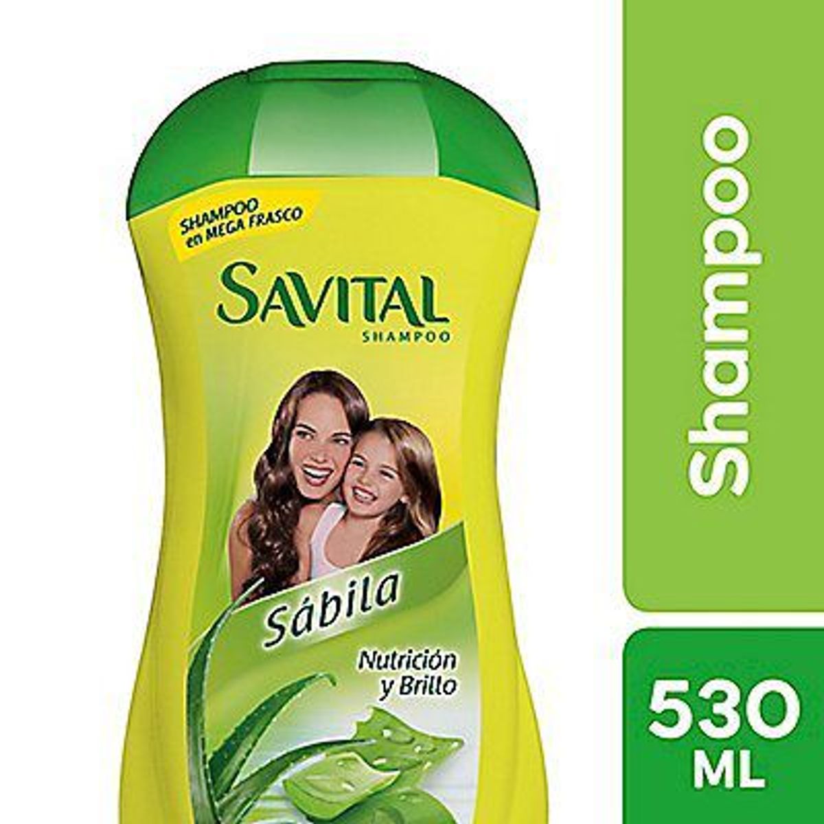 SAVITAL - Shampoo Savital Sábila Botella 530 mL