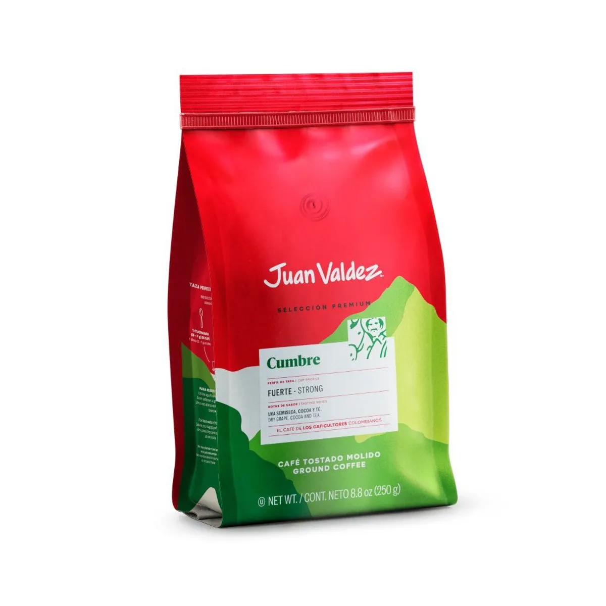 JUAN VALDEZ - Café Molido Juan Valdez Cumbre Bolsa 250 g