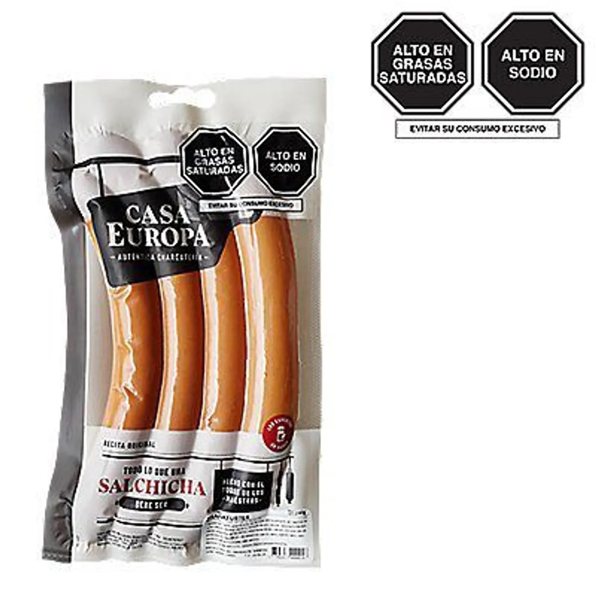CASA EUROPA - Salchicha Frankfurter Casa Europa Empaque 240 g