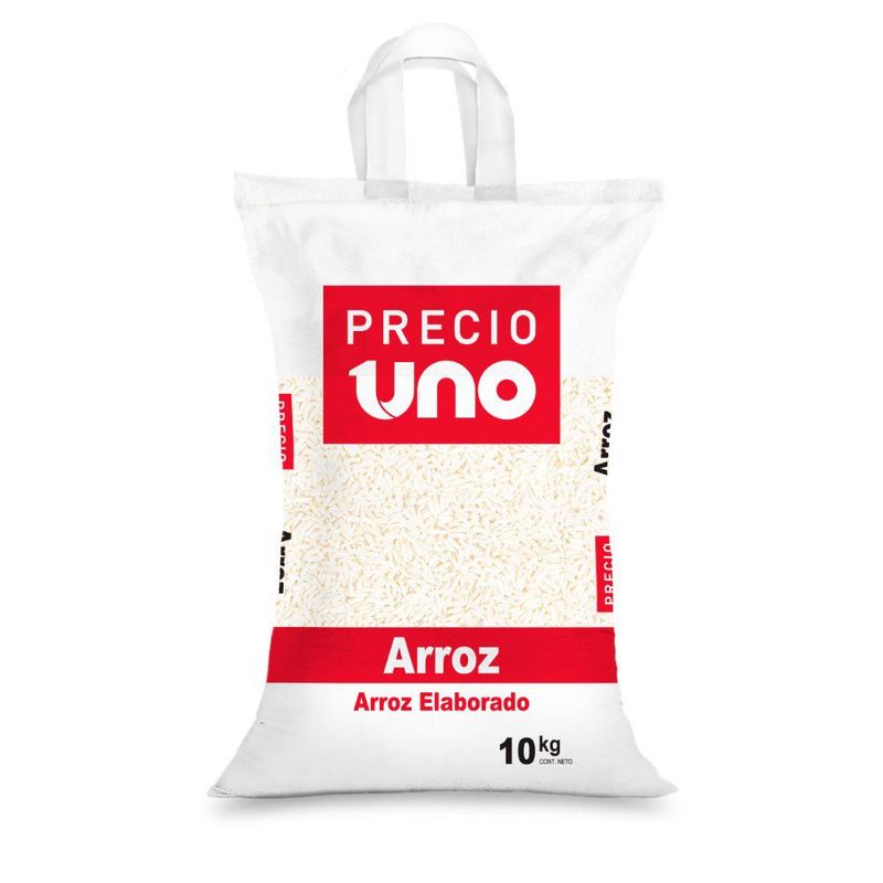 PRECIO UNO - Arroz Familiar Precio Uno Bolsa 10 Kg