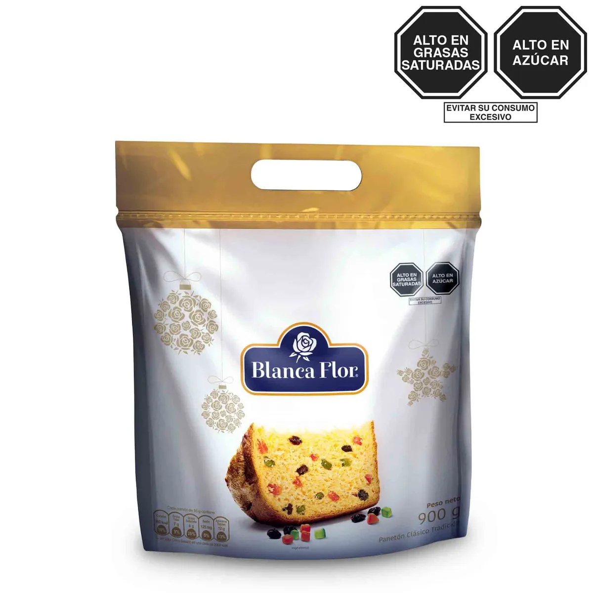 BLANCA FLOR - Panetón Blanca Flor Bolsa 900 g