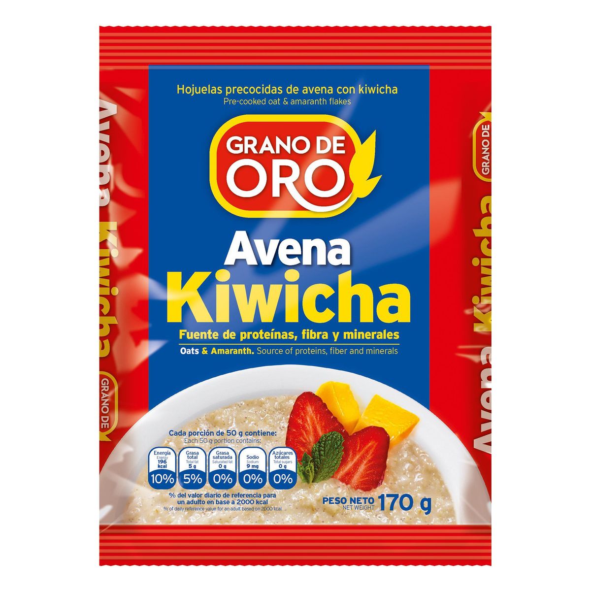 GRANO DE ORO - Avena Kiwicha Grano de Oro Bolsa 170 g