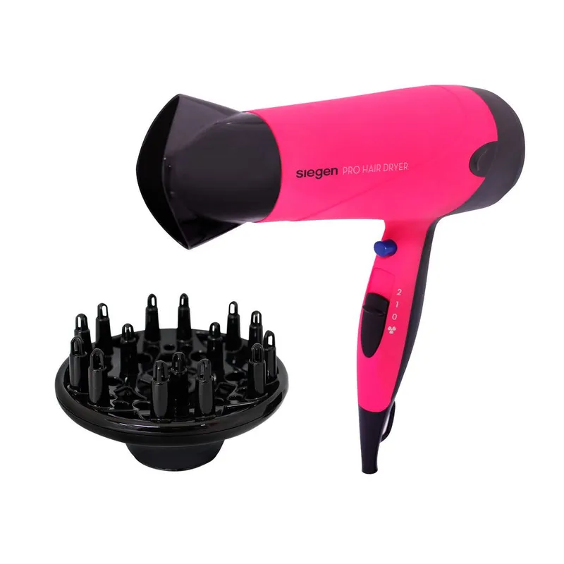Plancha Secadora De Cabello En Tottus SECADORA 2000 W FUCSIA