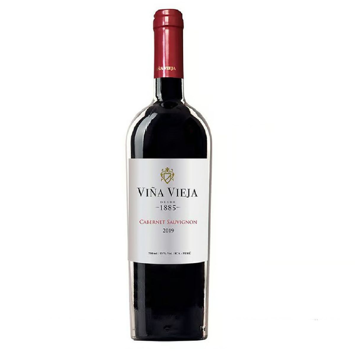 VIÑA VIEJA - Vino Viña Vieja Cabernet Sauvignon Perú Botella 750 mL