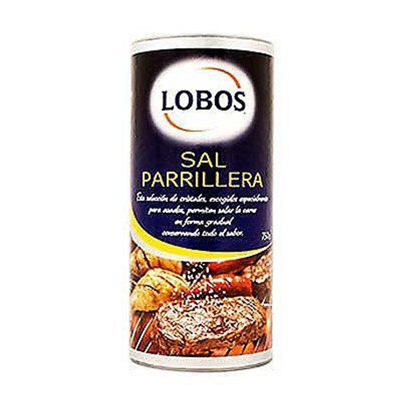 LOBOS - Sal Parrillera Gruesa Lobos Envase 750 g