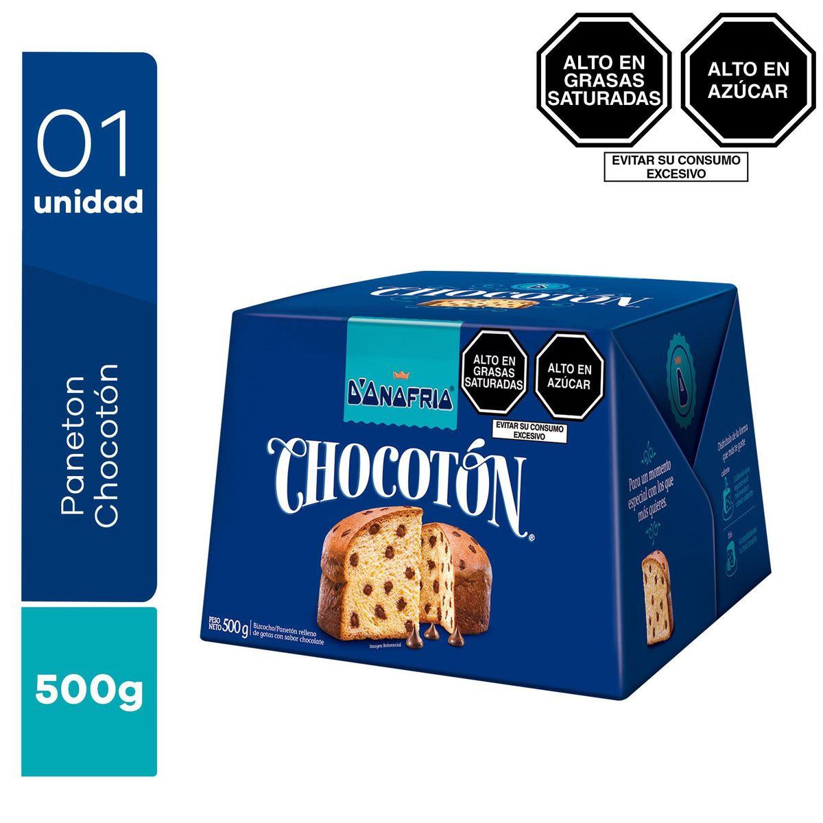 DONOFRIO - Panetón Chocotón Donofrio 500 g