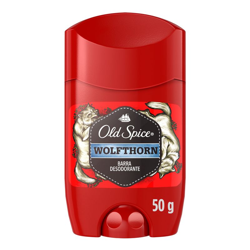 OLD SPICE - Desodorante Old Spice Barra Wolfthorn Envase 50 g