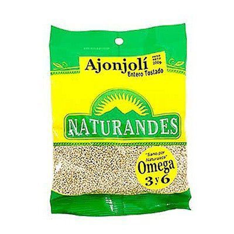 NATURANDES - Ajonjolí Entero Tostado Naturandes 200 g