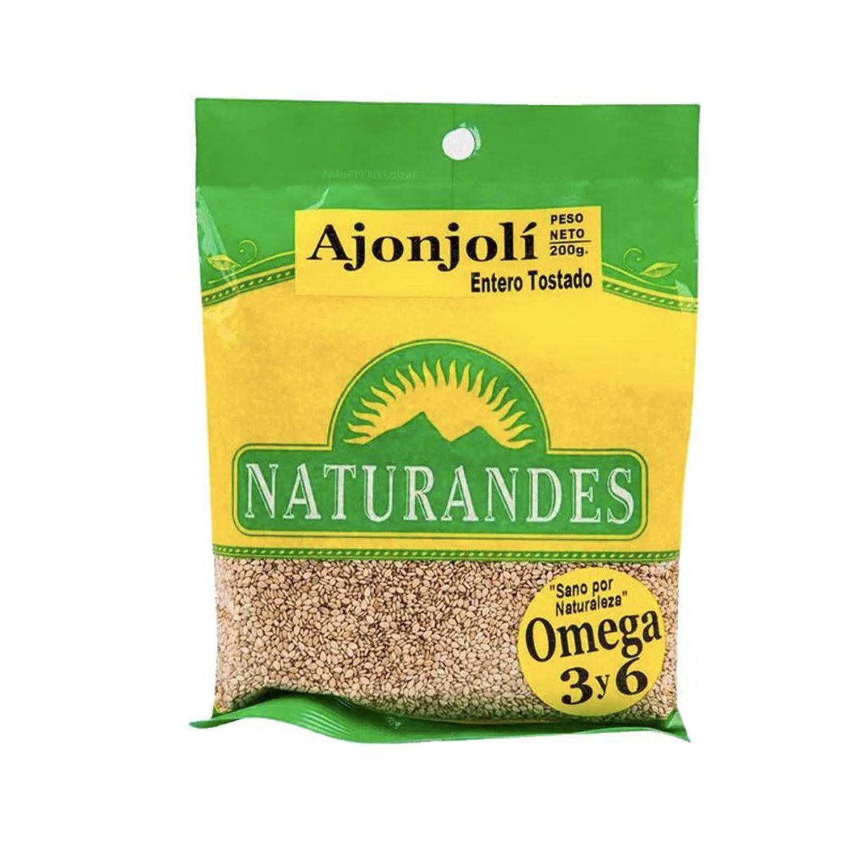 NATURANDES - Ajonjolí Entero Tostado Naturandes 200 g