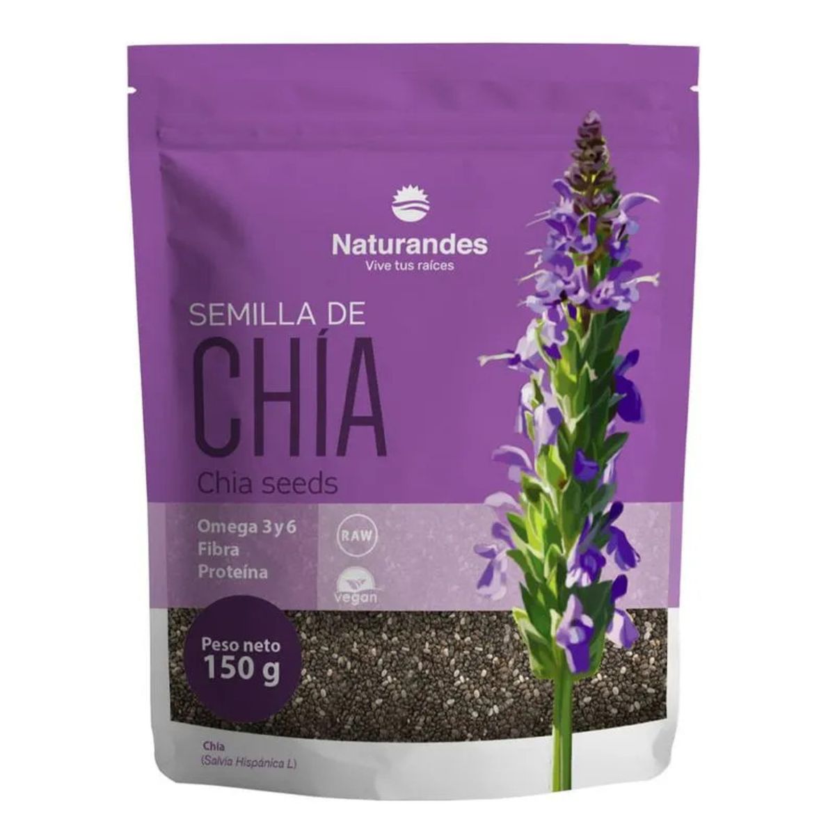 NATURANDES - Semillas de Chía Naturandes Bolsa 100 g