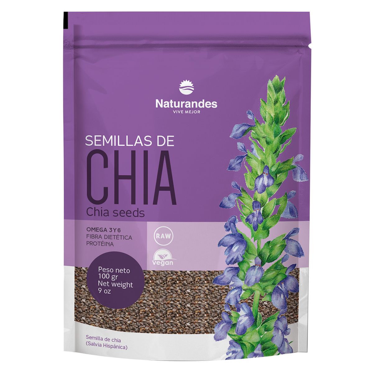NATURANDES - Semillas de Chía Naturandes Doypack 100 g