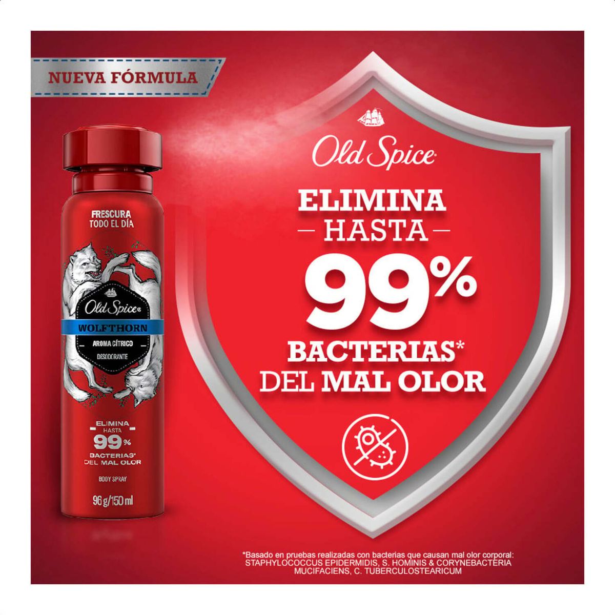 OLD SPICE - Body Spray Old Spice Wolfthorn Envase 96 g