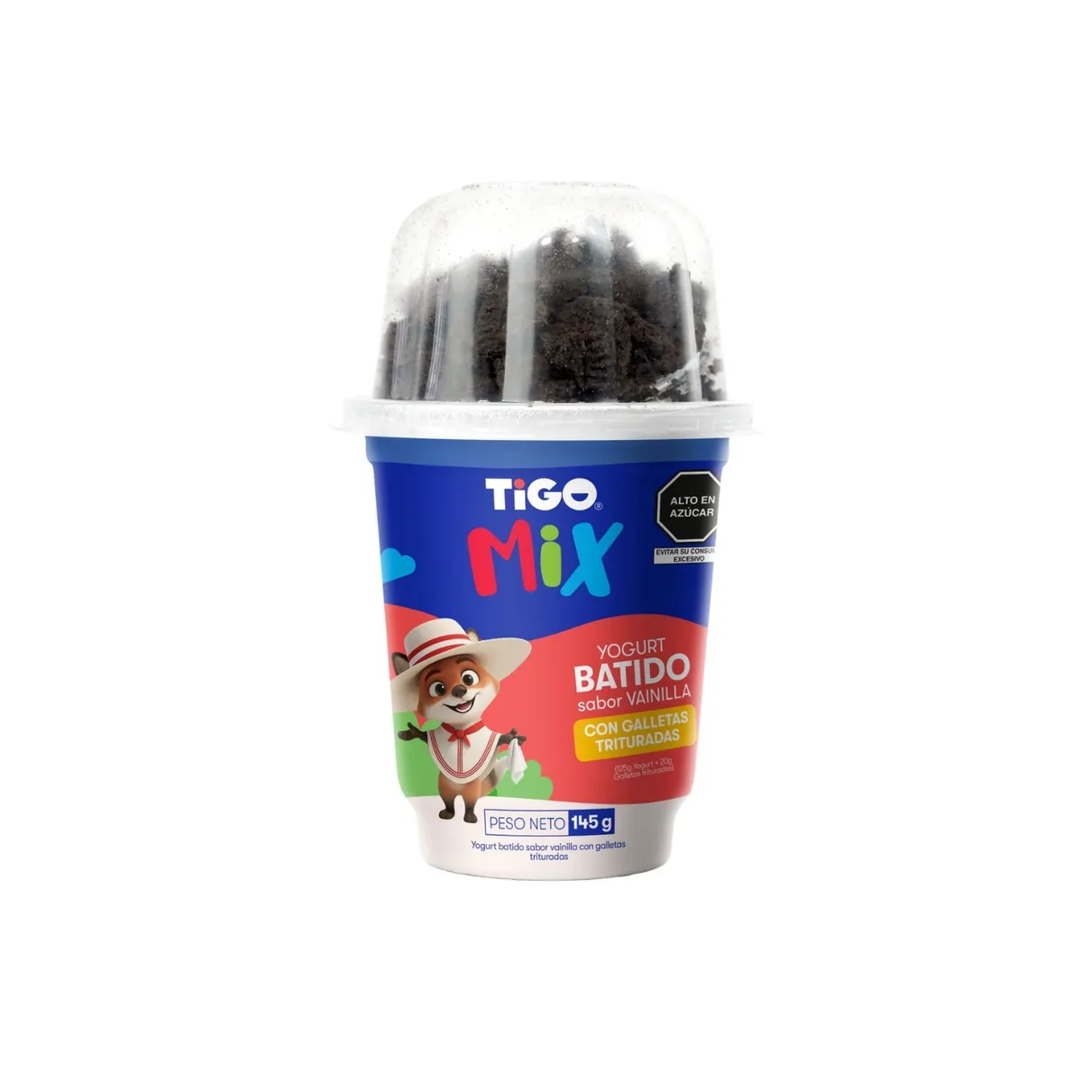 TIGO - Yogurt Tigomix Black Envase 125 g