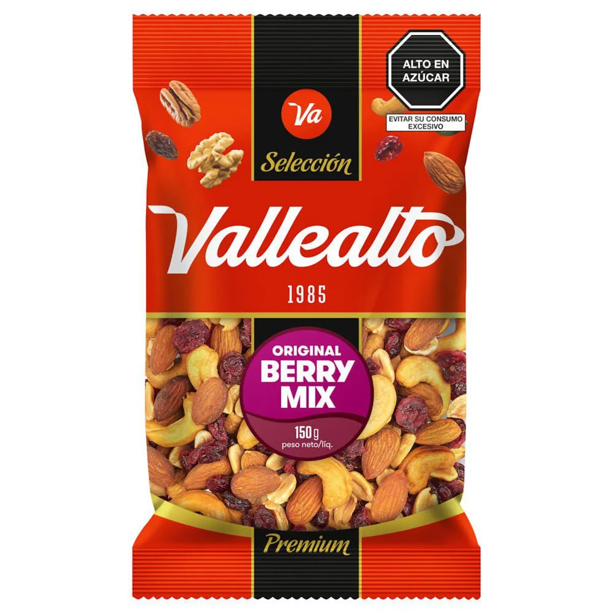 VALLEALTO - Berry Mix Vallealto Bolsa 150 g