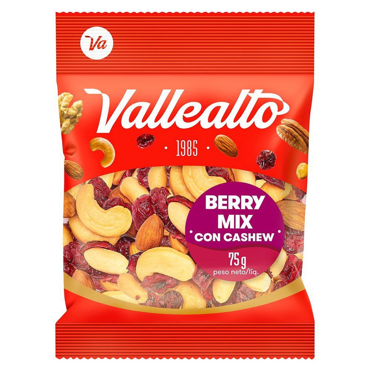VALLEALTO - Berry Mix Vallealto 75 g