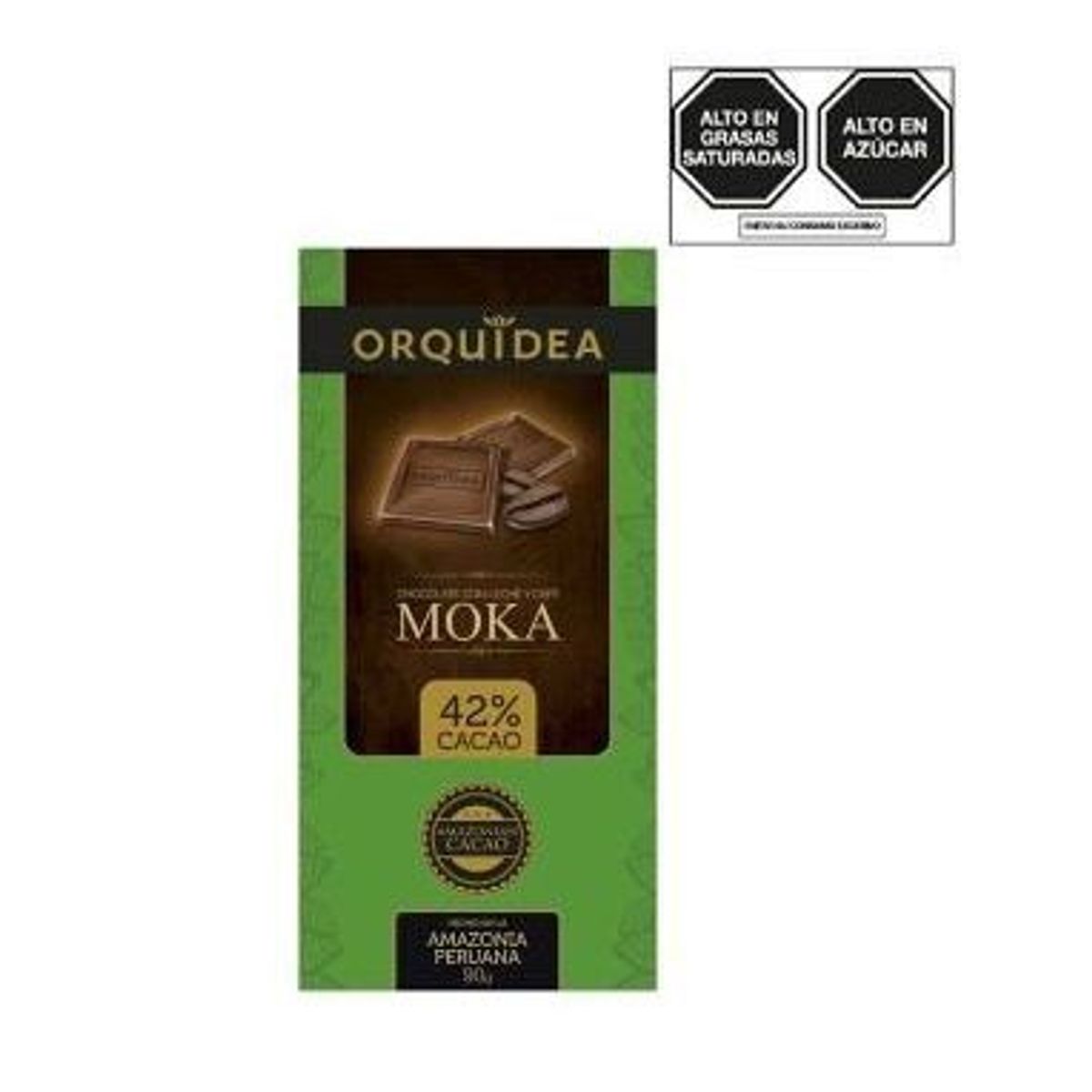 ORQUIDEA - Chocolate Orquídea con Leche y Café Empaque 90 g