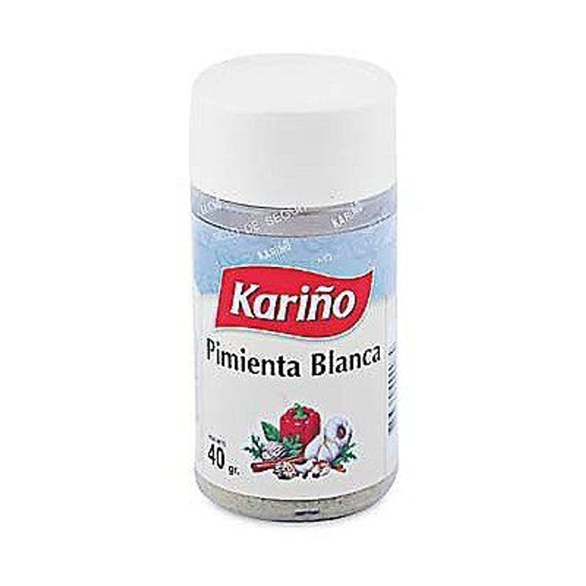 KARINO - Pimienta Blanca Molida Kariño 40 g