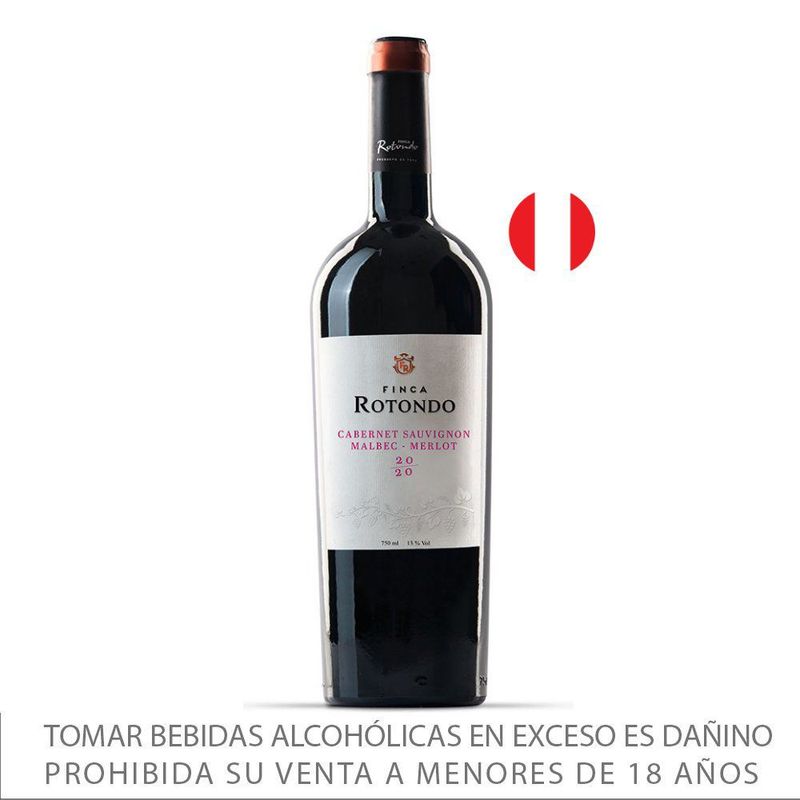 FINCA ROTONDO - Vino Finca Rotondo Cabernet Sauvignon Varietal Botella 750 mL