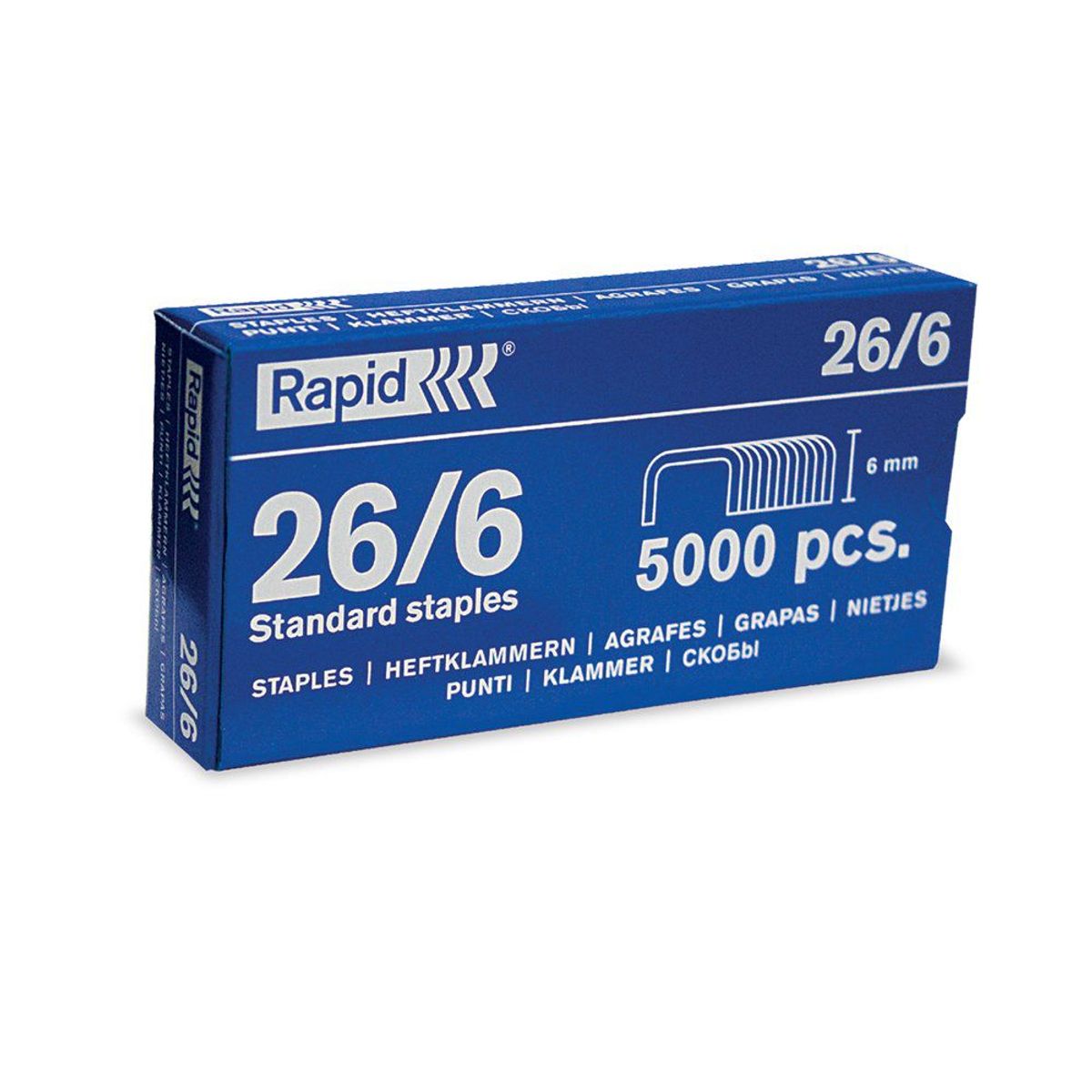 VINIFAN - Grapas Rapid 6mm Caja 5000 Und