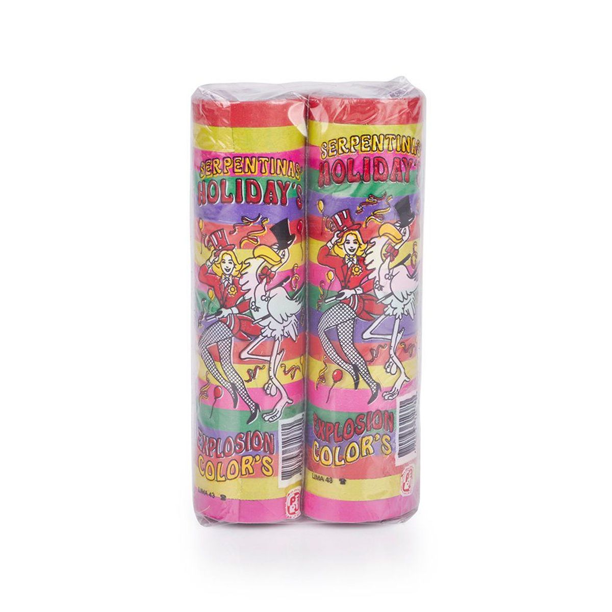CARPACCIO - CARPACCIO SERPENTINA MULTICOLOR X 2UN