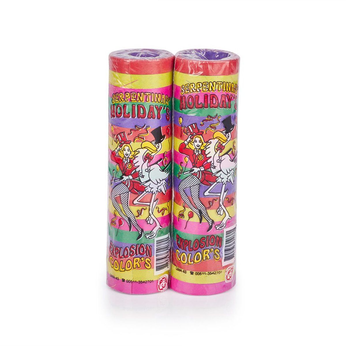 CARPACCIO - CARPACCIO SERPENTINA MULTICOLOR X 2UN