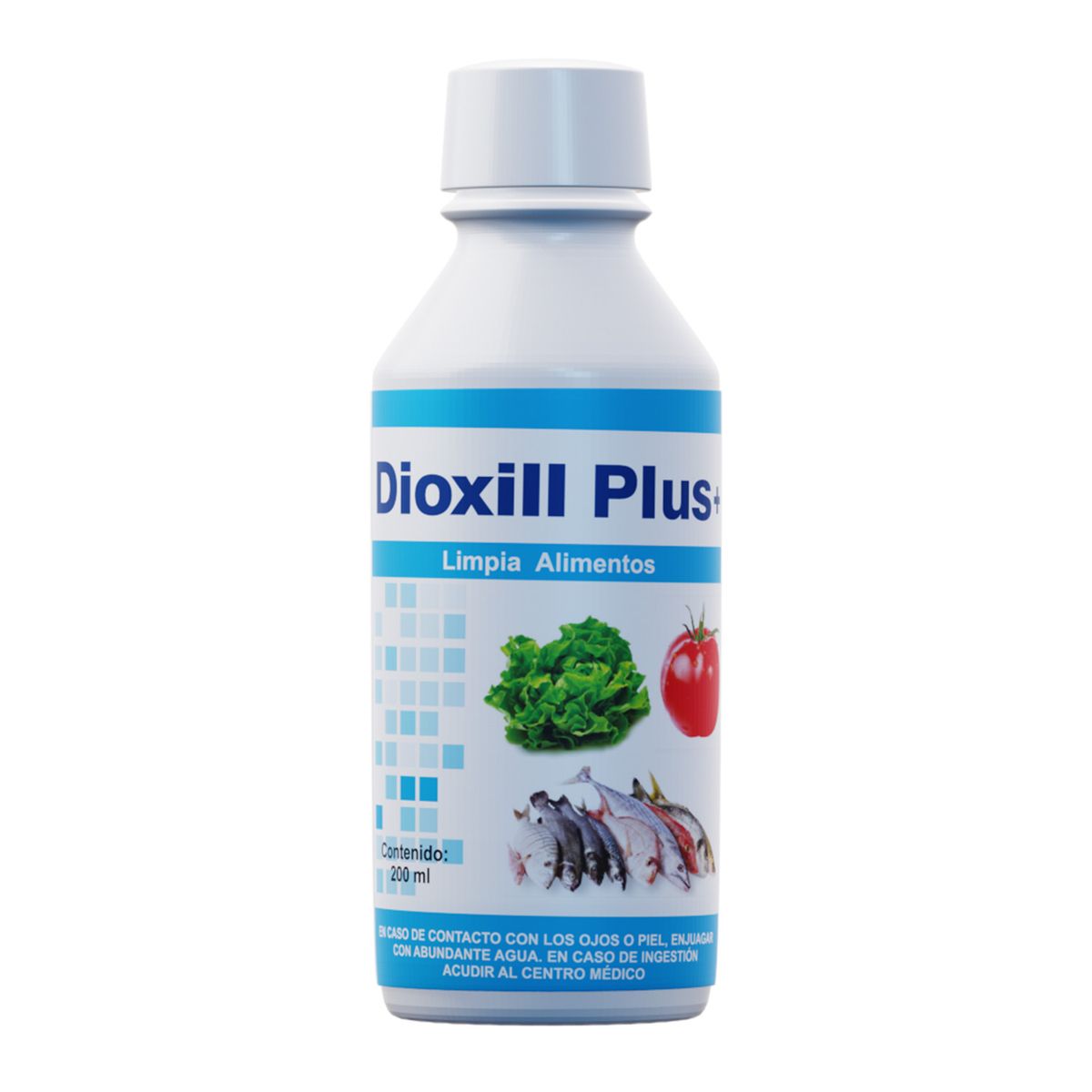 TOTTUS VERDURAS - Desinfectante de alimentos Dioxill Plus x 200 ml
