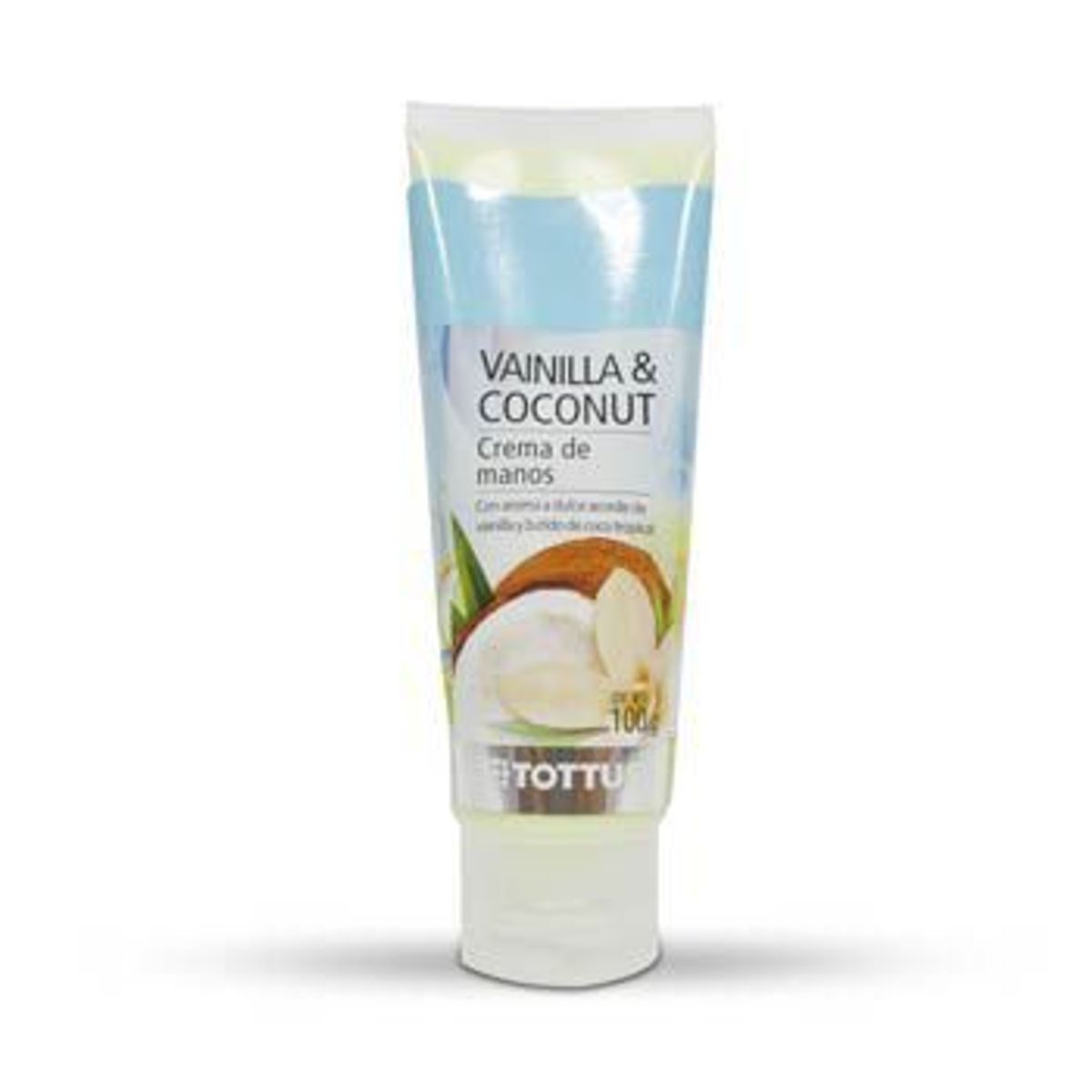 TOTTUS - Crema de Manos Tottus Vainilla y Coco Envase 100 g