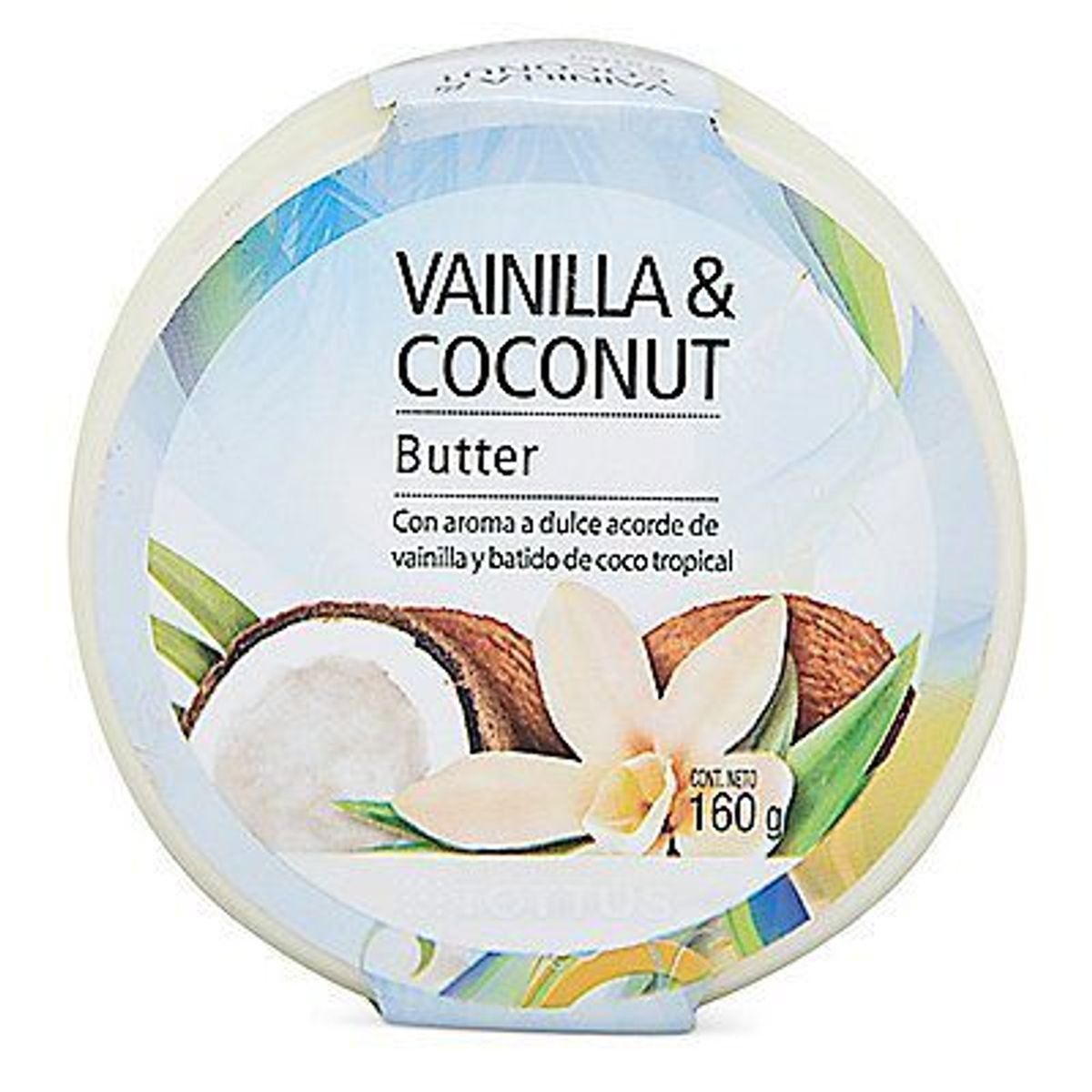 TOTTUS - Crema Corporal Tottus Butter Cream Vainilla y Coco Envase 160 g